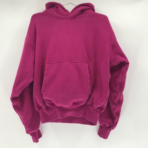 Yeezy Tops - YZY x Gap Double Layer Hoodie Purple Size Small